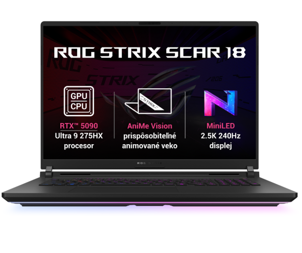 Asus Rog Strix Scar 18 G835LX-NEBULA003W