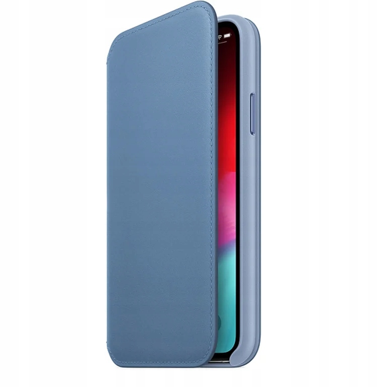 Puzdro iPhone XS Leather Folio Cornflower2 