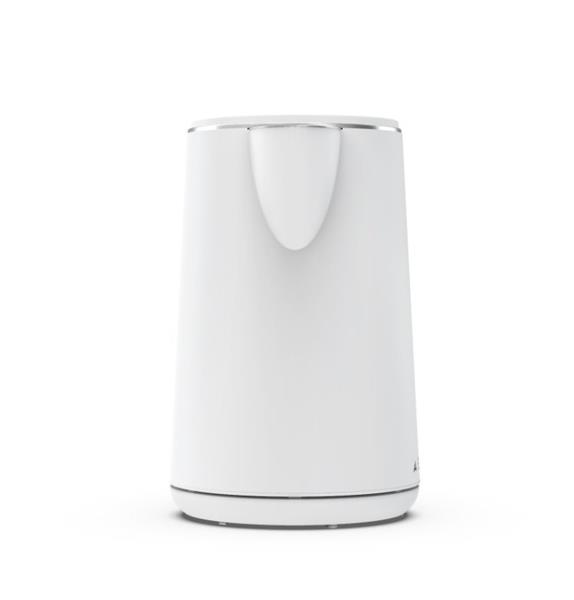 AENO Rychlovarná kanvica EK2 - 1,5l, 2200W, biela, Strix, dvojvrstvá stena, auto vypnutie 