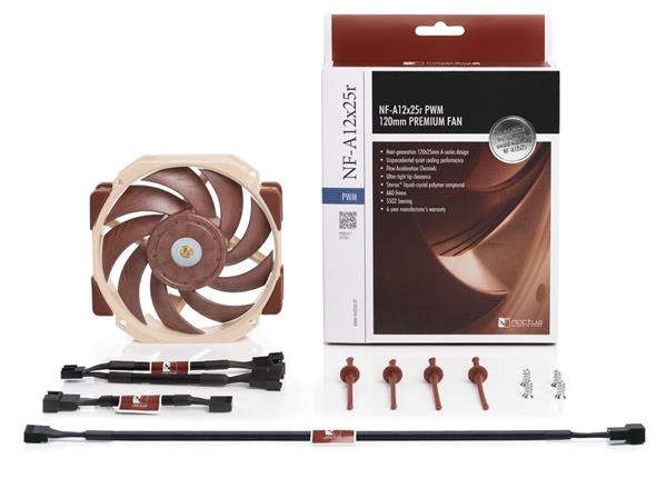 Noctua NF-A12x25r PWM ventilátor 120x120x25mm 