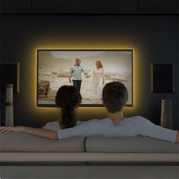 Smart Light Strip, Multicolor SPEC: 2.4 GHz Wi-Fi, 802.11b/g/n, two 16.4 ft/5m RGB LED light strips, 12V/1.5A power adap 