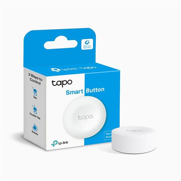 Smart Button SPEC: 868 MHz, battery powered(1*CR2032) Feature: Tapo smart app, Tapo smart hub required, smart action, mu 