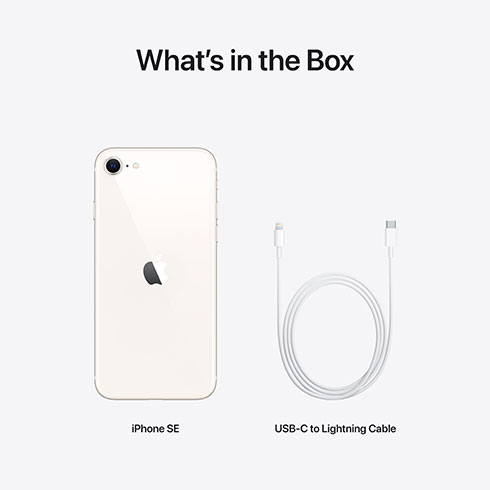 iPhone SE 128GB Starlight (2022) 