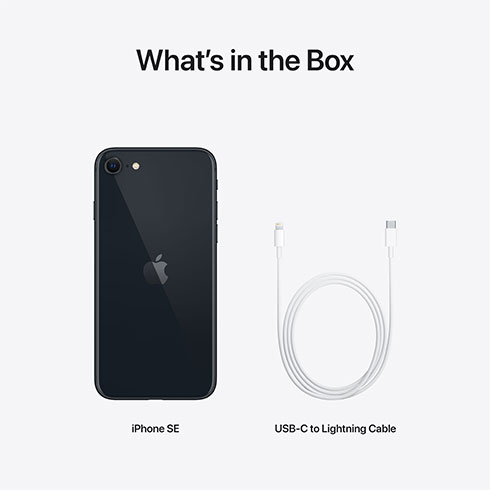 iPhone SE 128GB Midnight (2022) 
