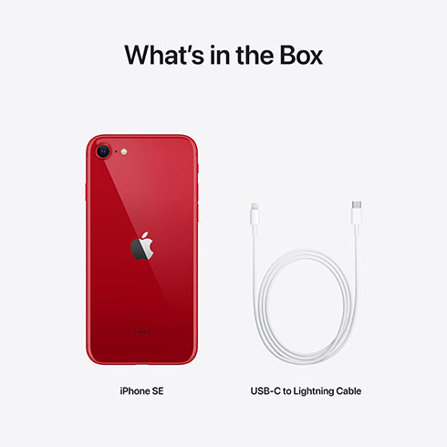 iPhone SE 128GB (PRODUCT)RED (2022) 