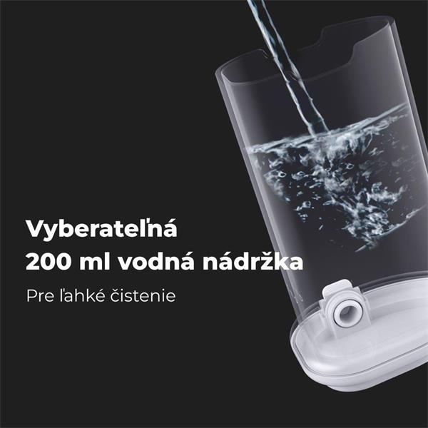 AENO Ústna sprcha: 3.7 V, 8 W, 2500 mAh, 200 ML 