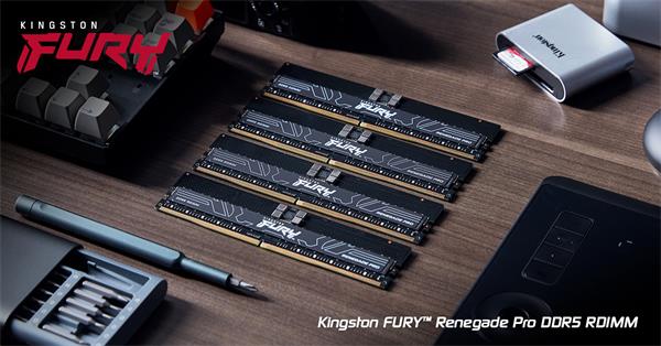 DDR 5....      256GB . 6000MHz. CL32 FURY Renegade Pro Kingston XMP/EXPO (8x32GB) 