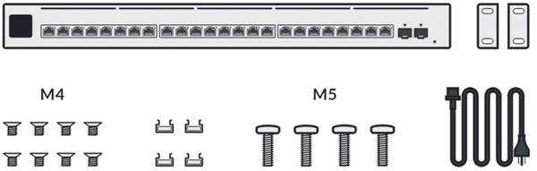 Ubiquiti - A 24-port, Layer 3 Etherlighting™ switch with 2.5 GbE and PoE++ output 