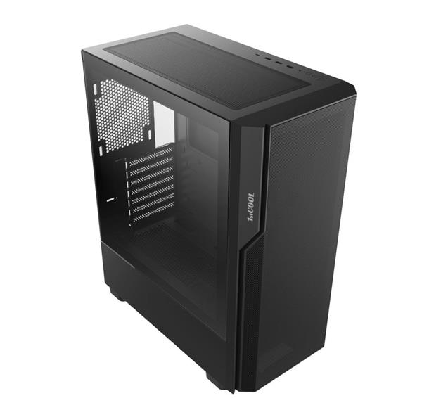1stCOOL GAMER 5, skrinka ATX, USB3.0, USB-C, 2x fan, čierna 