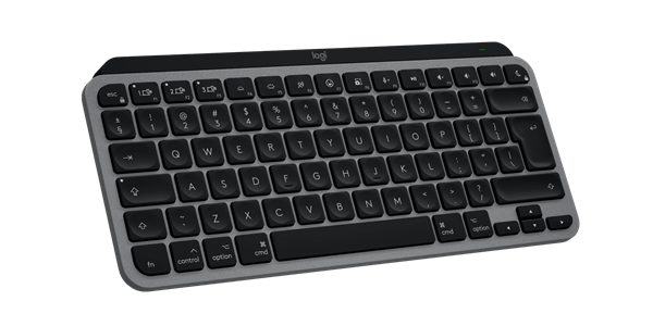 Logitech® MX Keys Mini For Mac Minimalist Wireless Illuminated Keyboard-SPACE GREY-US INT"L-BT 