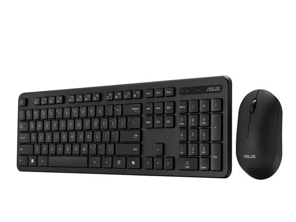 ASUS CW100 Copilot version - bezdrôtová klávesnica a myš, čierna, CZ/SK 