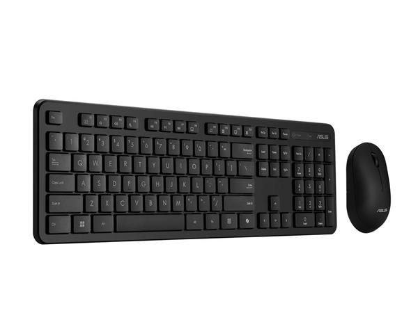 ASUS CW100 Copilot version - bezdrôtová klávesnica a myš, čierna, CZ/SK 