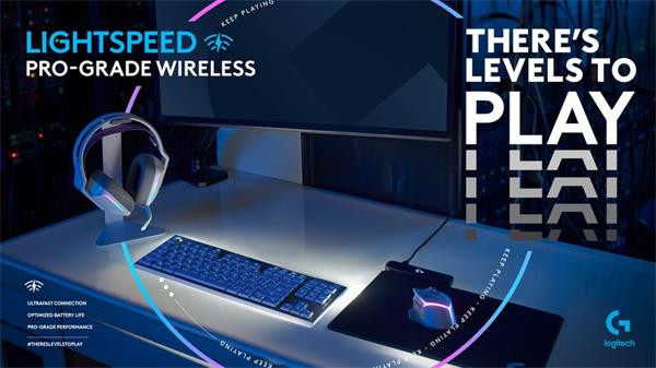 Logitech® G915 X LIGHTSPEED Low-Profile Wireless Gaming Keyboard - BLACK - US INT"L - hmatová 
