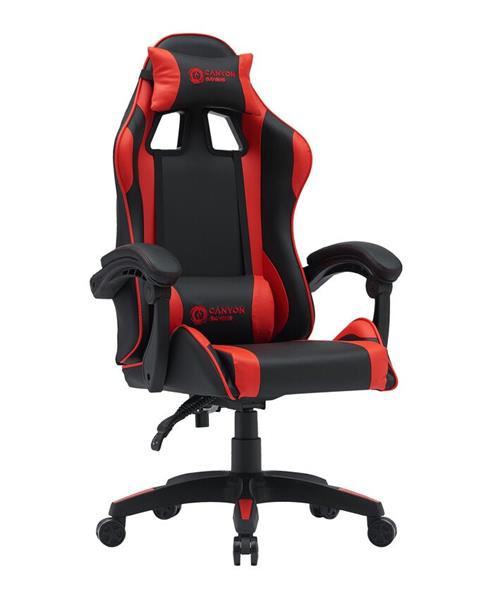 Canyon SGCH2, Core, ergonomické herné kreslo, čierno-červené 
