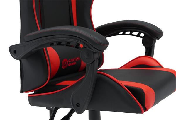 Canyon SGCH2, Core, ergonomické herné kreslo, čierno-červené 