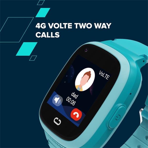 Canyon Sunny KW-48, smart hodinky pre deti, far. displ., 4G Aud./Vid. volania, GPS tracking, IP67, 512MB, 7 hier, fialo 