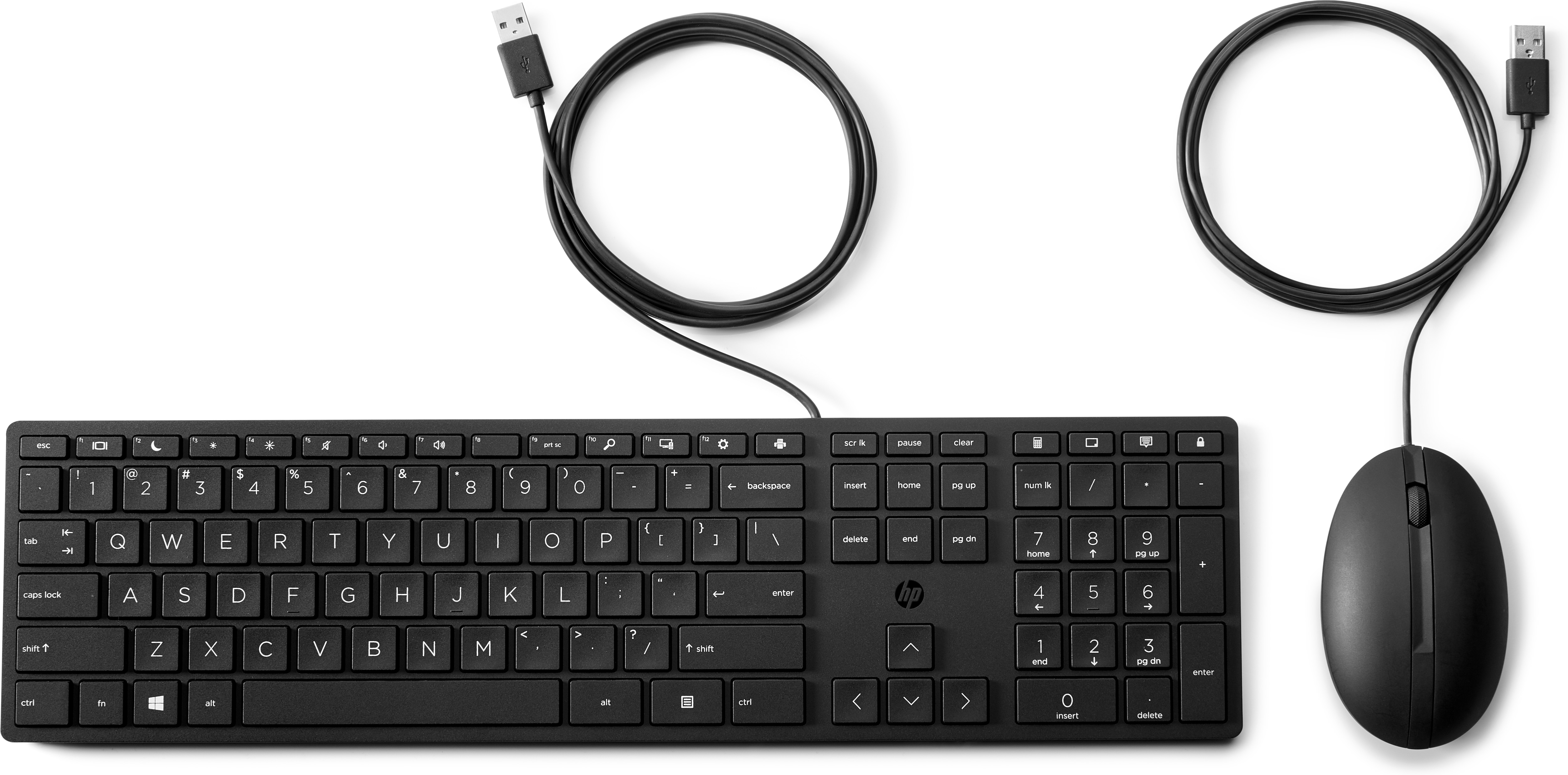 USB klávesnica a myš HP Wired Desktop 320MK 