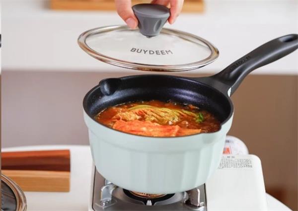 BUYDEEM Hliníkový nepriľnavý hrniec 1,8L, model CP141, farba zelená 