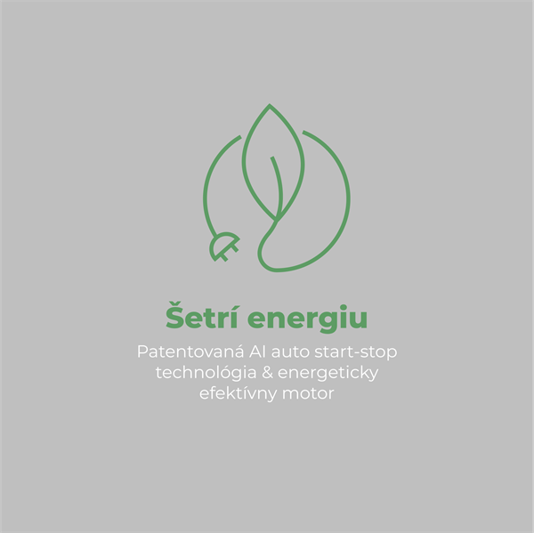 AENO AI ProDryer Fén HD5 biely, 100km/h, Hlasové ovl., ionizátor, AI, NTC, Gravity/Infra senzor, 67 dB, LED 