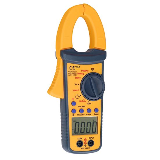 Solight profesionálný kliešťový multimeter, 10mA - 1000A 