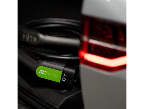 Green Cell GC EV Typ 2, 3.6kW 5m kábel na nabíjanie Golf/ Passat GTE, 330e, Panamera E-Hybrid, Prius Plug-In 