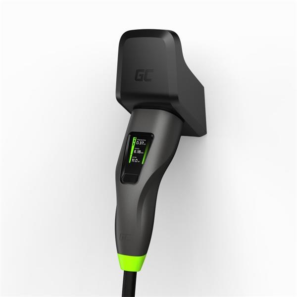 Green Cell držiak Habu - držiak nabíjacieho kábla pre elektromobily so zástrčkou TYPE 2 