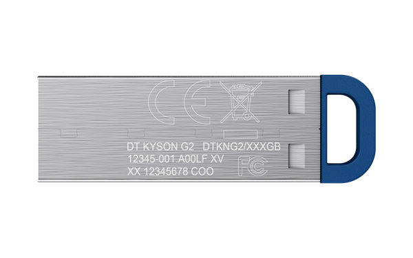 128 GB . USB 3.2 Gen 1 kľúč . Kingston DataTraveler Kyson 220MB/s 