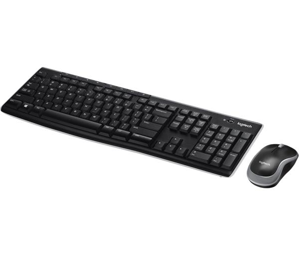 Logitech® MK270 Wireless Desktop, US INT"L - 2.4GHZ 