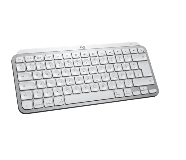 Logitech® MX Keys Mini For Mac Minimalist Wireless Illuminated Keyboard - PALE GREY - US INT"L 
