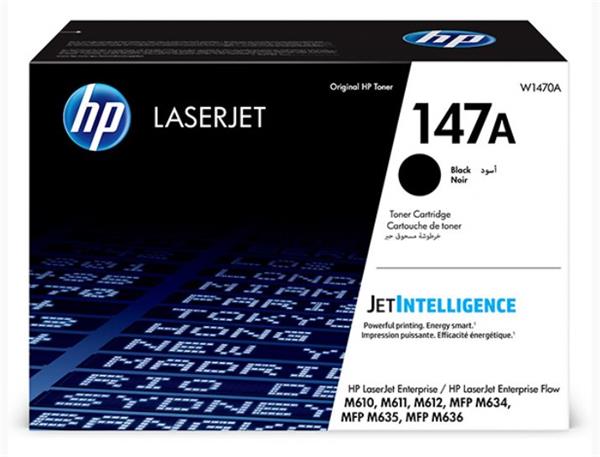 HP originál toner W1470A, black, HP 147A