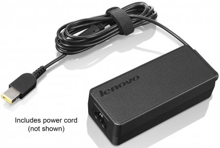 Lenovo 65W, obdlznik, AC Adapter, kabel