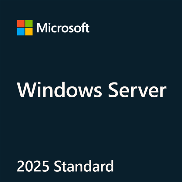 Microsoft OEM Windows Server Standard 2025 English 1pk DSP OEI 2Cr NoMedia/NoKey (POSOnly) AddLic