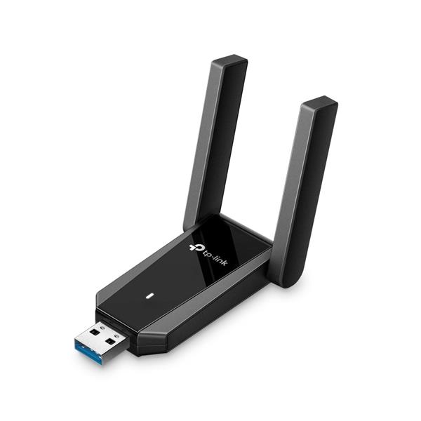  AX1800 Dual Antennas High Gain Wireless USB Adapter SPEED: 1201 Mbps at 5 GHz + 574 Mbps at 2.4 GHz SPEC: 2× High Gain 