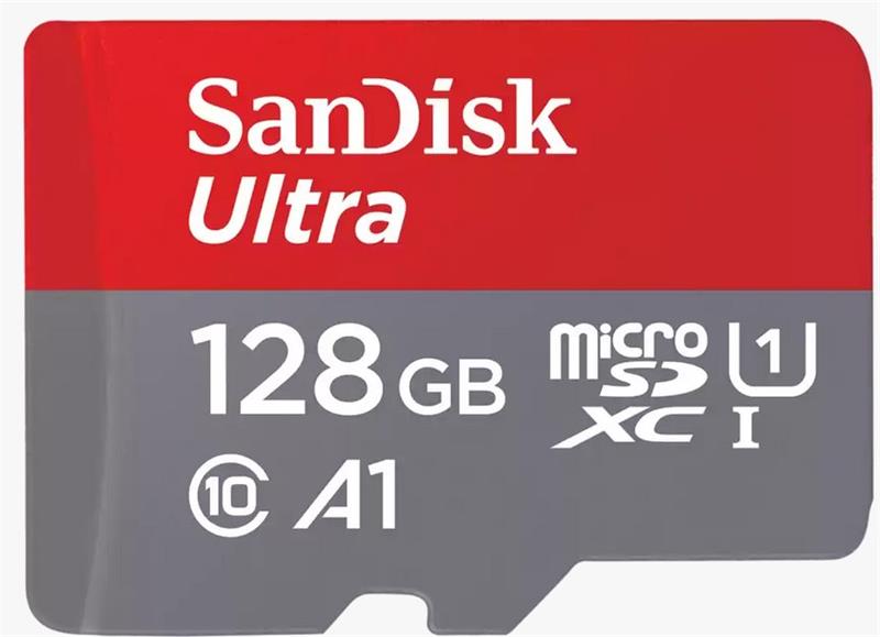 SanDisk Ultra 128GB microSD card 150MBps 