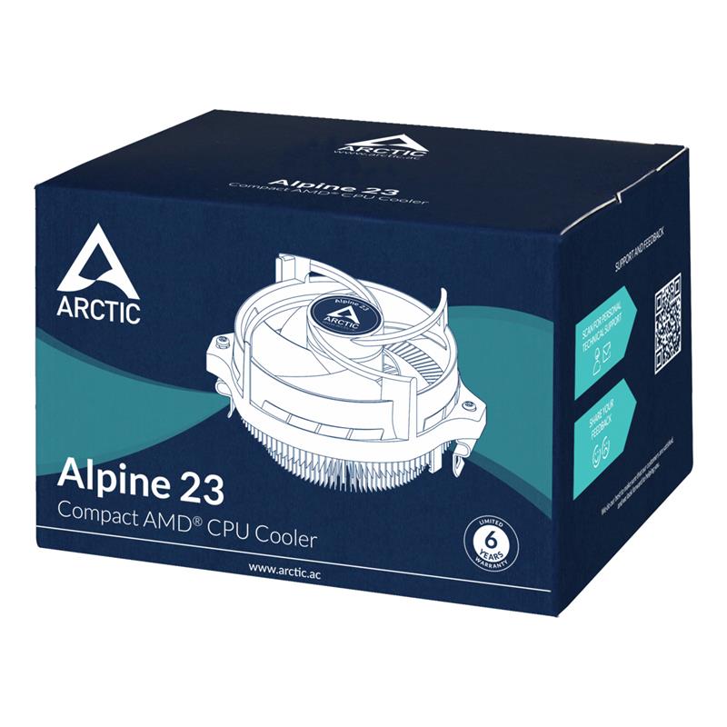 Arctic chladič CPU Alpine 23 - AM4, AM5 