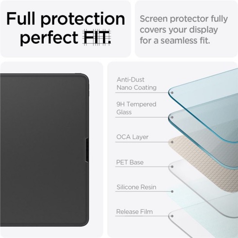 Spigen Screen Protector Paper Touch EZ Fit pre iPad Pro 11" M4/M5 