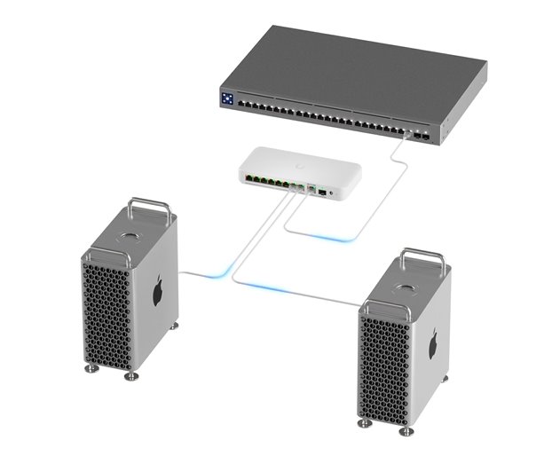 Ubiquiti UniFi switch USW Flex 2,5G POE  8x2.5Gbps POE++ + 1x10Gbps POE+++/SFP+ (196W) 