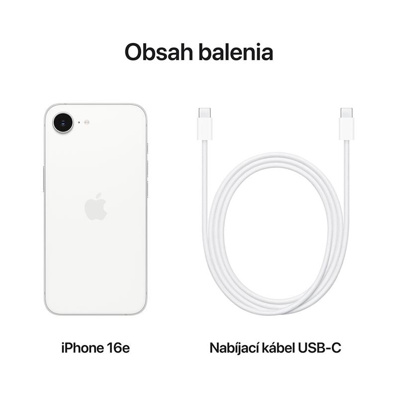 iPhone 16e 512 GB biely 
