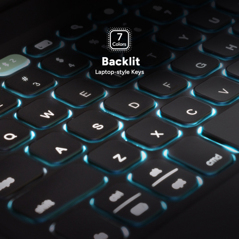 ZAGG klávesnice Pro Keys 2 pre iPad Pro 11" M4/M5 CZ/SK - Black 