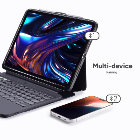 ZAGG klávesnice Pro Keys 2 pre iPad Pro 11" M4/M5 CZ/SK - Black 