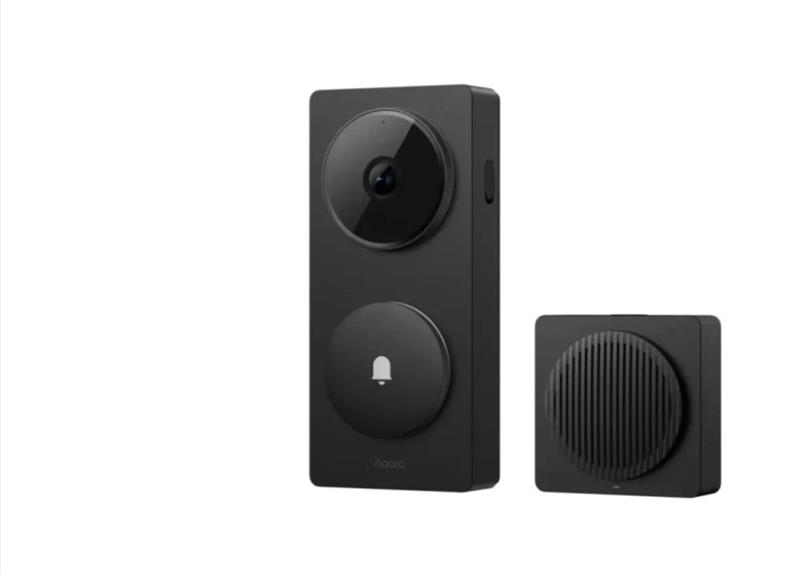 Aqara Smart Home Videozvonček s HUBom, Kamera G410, čierna 
