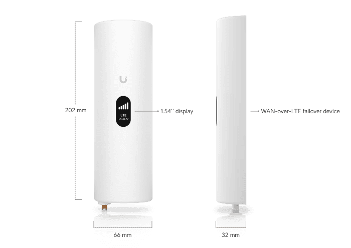 Ubiquiti UniFi U-LTE-Backup Pro - záložní konektivita LTE 