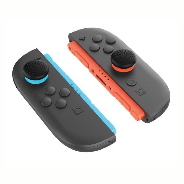 iPega SW2026B Silikónové Krytky JoyCon Ovládače pre Nintendo Switch 2, 6ks, black 