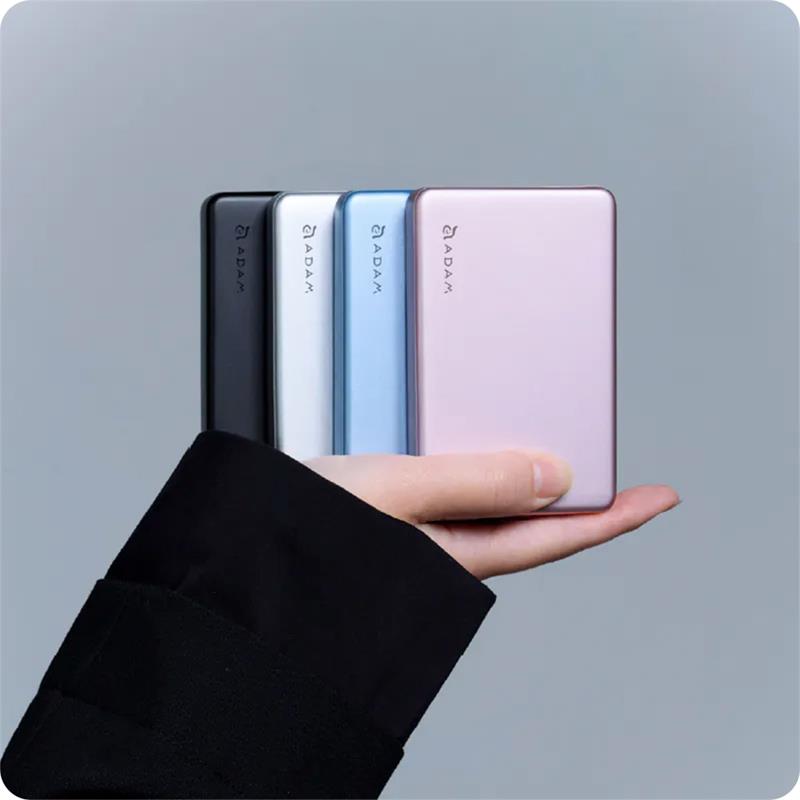 Adam Elements VIONTA L10 Ultra Slim Magnetic Power Bank 10.000 mAh - Silver 