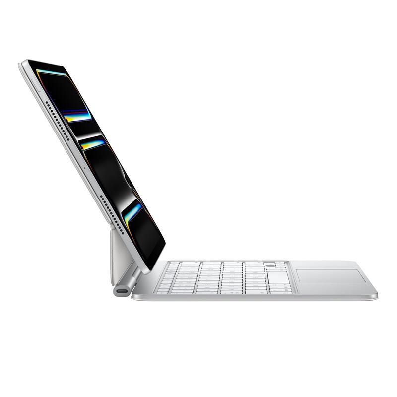 Apple Magic Keyboard pre iPad Pro 11" (M5, M4) - Slovenská - Biela *Rozbalený* 