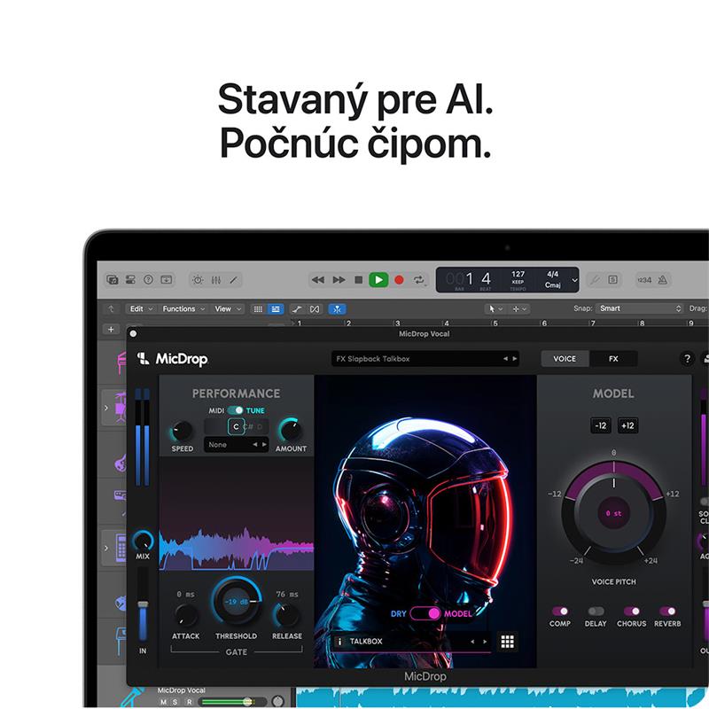 MacBook Pro 14" Apple M5 10C CPU 10C GPU 24GB 1TB Strieborný SK 