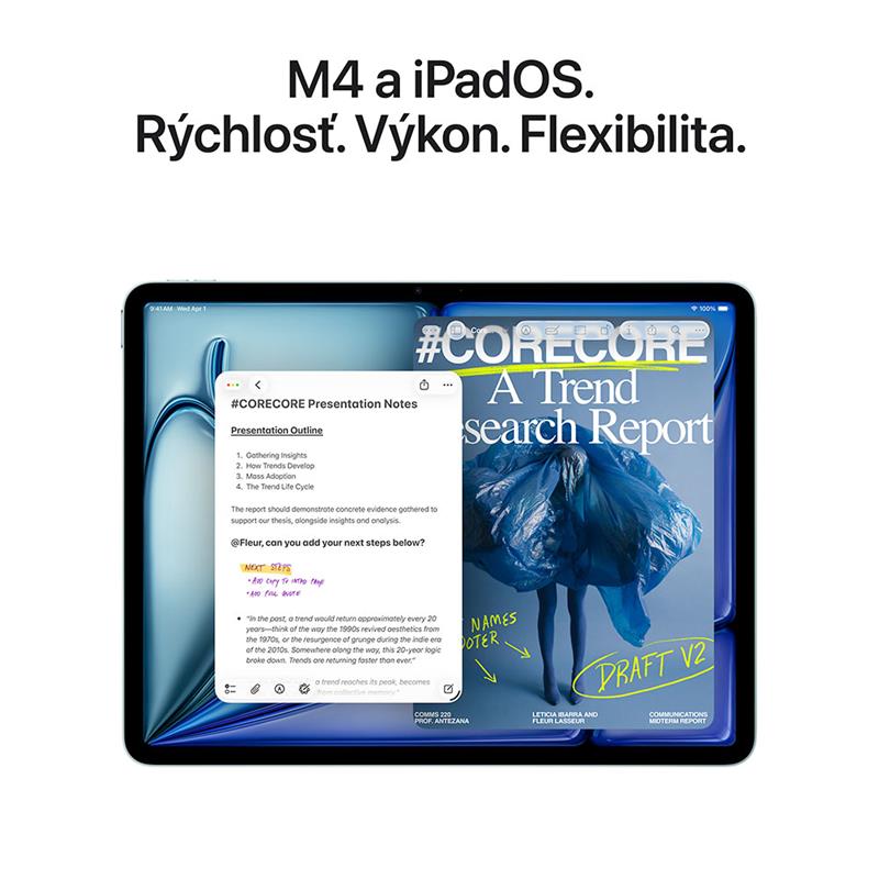 iPad Air 11" Wi-Fi 256GB Hviezdny biely (2026) 