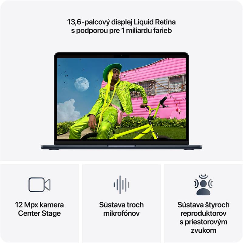 MacBook Air 13" Apple M5 10C CPU 10C GPU 16GB 1TB Strieborný SK 