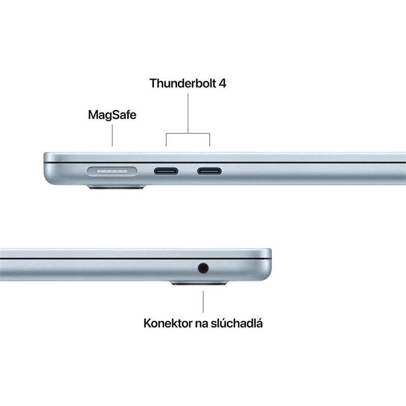 MacBook Air 13" Apple M5 10C CPU 10C GPU 16GB 1TB Nebeský modrý SK 