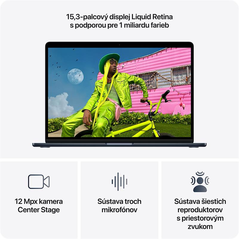 MacBook Air 15" Apple M5 10C CPU 10C GPU 16GB 512GB Hviezdny biely SK 